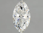 Diamante Naturale Taglio Marquise 0.6ct VG/EX F VVS2 - GIA - 8.56x4.33x2.74mm