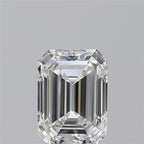 Diamante Naturale Taglio Smeraldo 1.51ct VG/EX G VVS2 - GIA - 7.73x5.57x3.73mm