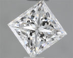 Diamante Naturale Taglio Princess 0.46ct VG/EX E VVS2 - GIA - 4.12x4.07x3.1mm