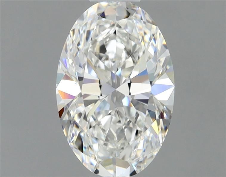 Diamante Naturale Taglio Ovale 0.7ct VG/VG F VVS2 - GIA - 7.35x4.83x3.05mm