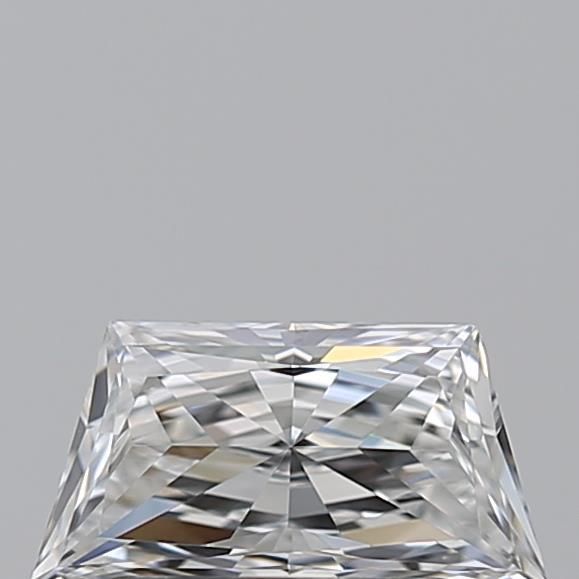 Diamante Naturale Taglio Trapezio 0.52ct VG/EX E VVS1 - GIA - 7.35x3.75x2.35mm