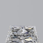 Diamante Naturale Taglio Trapezio 0.54ct EX/EX E VVS2 - GIA - 7.09x3.6x2.55mm