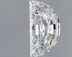 Diamante Naturale Taglio Mezzaluna 0.56ct EX/EX D VS1 - GIA - 7.2x3.87x2.42mm