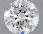 Diamante Naturale Taglio Brillante 0.5ct VG/VG/EX G VS2 - GIA - 4.94x4.99x3.18mm