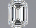 Diamante Naturale Taglio Smeraldo 0.38ct VG/VG I IF - GIA - 4.82x3.37x2.29mm