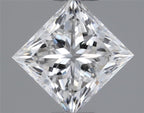 Diamante Naturale Taglio Princess 0.38ct VG/VG F VS1 - GIA - 3.93x3.83x2.87mm