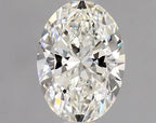 Diamante Naturale Taglio Ovale 0.6ct EX/VG H VVS1 - GIA - 6.58x4.71x3.01mm