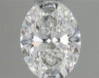 Diamante Naturale Taglio Ovale 0.32ct VG/VG F VVS1 - GIA - 5.27x3.91x2.42mm