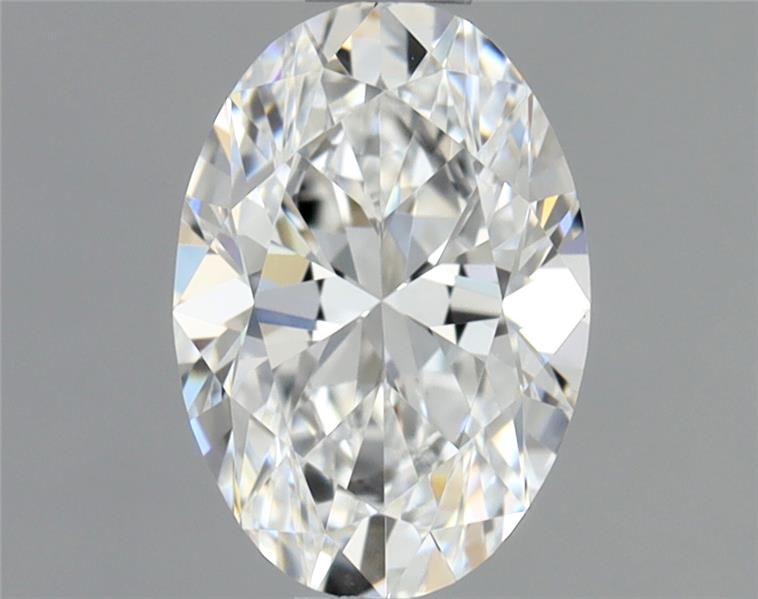 Diamante Naturale Taglio Ovale 0.6ct VG/EX D VVS2 - GIA - 6.76x4.68x2.98mm