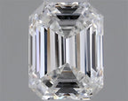 Diamante Naturale Taglio Smeraldo 0.47ct VG/VG E VS1 - GIA - 4.9x3.74x2.58mm
