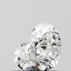 Diamante Naturale Taglio Cuore 0.8ct G/EX F VS2 - GIA - 4.84x6.15x4.05mm