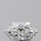 Diamante Naturale Taglio Esagonale 0.56ct VG/VG F VVS2 - GIA - 7.96x4.19x2.58mm