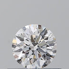 Diamante Taglio Brillante 0.4ct EX/VG/EX E VVS1 - GIA - 4.78x4.75x2.95mm