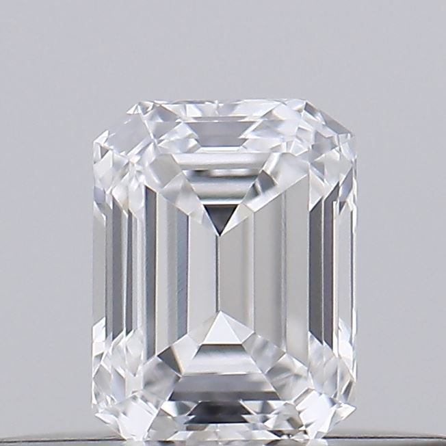 Diamante Naturale Taglio Smeraldo 0.21ct VG/G D VS1 - GIA - 3.87x2.93x1.96mm
