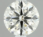 Diamante Naturale Taglio Brillante 0.56ct 3EX J VS2 - IGI - 5.23x5.26x3.28mm