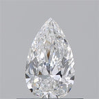 Diamante Naturale Taglio Goccia 0.51ct EX/VG E VVS1 - GIA - 7.3x4.36x2.59mm