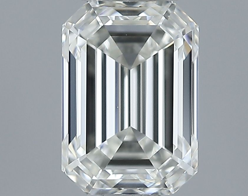 Diamante Naturale Taglio Smeraldo 1.08ct EX/EX H VVS2 - IGI - 6.83x4.78x3.24mm