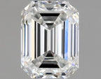 Diamante Naturale Taglio Smeraldo 0.43ct VG/EX H VS1 - GIA - 4.87x3.6x2.49mm