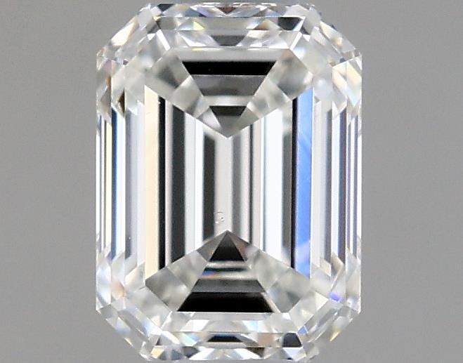 Diamante Naturale Taglio Smeraldo 0.43ct VG/EX H VS1 - GIA - 4.87x3.6x2.49mm