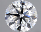 Diamante Naturale Taglio Brillante 0.6ct VG/VG/EX H VS1 - GIA - 5.22x5.25x3.38mm