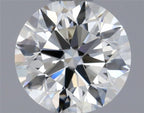 Diamante Taglio Brillante 0.6ct EX/VG/EX I VVS1 - GIA - 5.34x5.39x3.36mm