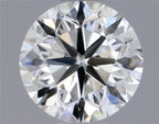 Diamante Naturale Taglio Brillante 0.5ct VG/EX/VG G VS2 - GIA - 4.93x4.97x3.18mm