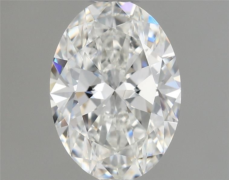 Diamante Naturale Taglio Ovale 0.6ct VG/EX F VVS1 - GIA - 6.63x4.74x2.95mm