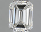 Diamante Naturale Taglio Smeraldo 0.63ct VG/EX G VVS2 - GIA - 5.48x4.12x2.85mm