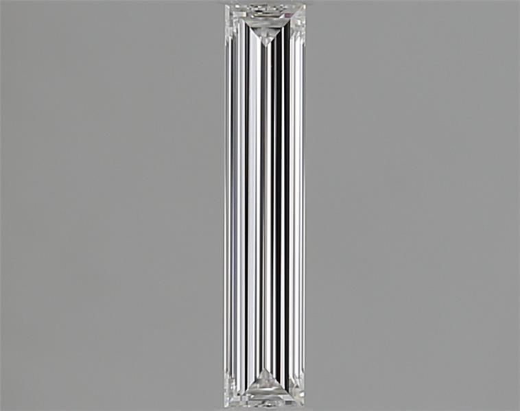 Diamante Naturale Taglio Baguette 0.21ct VG/EX D VS1 - GIA - 8.86x1.74x1.22mm