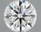 Diamante Naturale Taglio Brillante 0.5ct VG/EX/VG D VS2 - GIA - 4.97x4.92x3.17mm