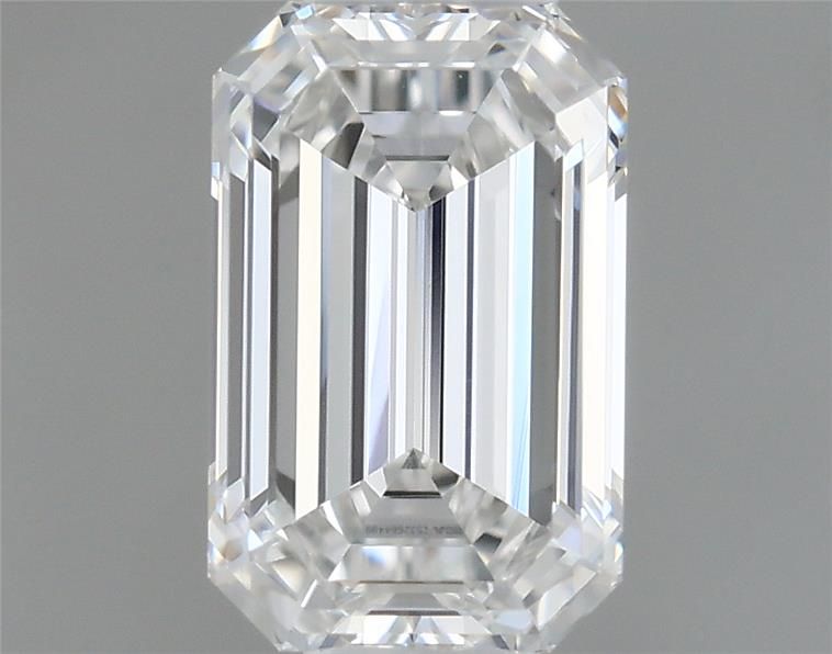 Diamante Naturale Taglio Smeraldo 0.46ct VG/VG F VVS1 - GIA - 5.54x3.52x2.37mm
