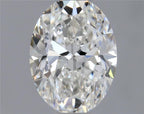 Diamante Naturale Taglio Ovale 0.61ct VG/EX G VVS1 - GIA - 6.46x4.75x3.04mm
