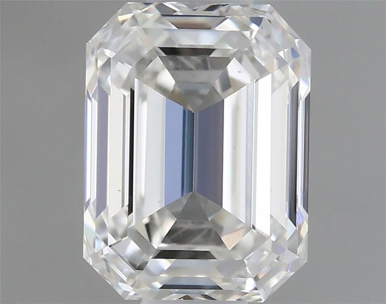 Diamante Naturale Taglio Smeraldo 0.57ct VG/EX H VS1 - GIA - 5.19x3.92x2.72mm