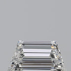 Diamante Naturale Taglio Trapezio 0.45ct EX/EX F VVS2 - GIA - 6.64x3.54x2.25mm