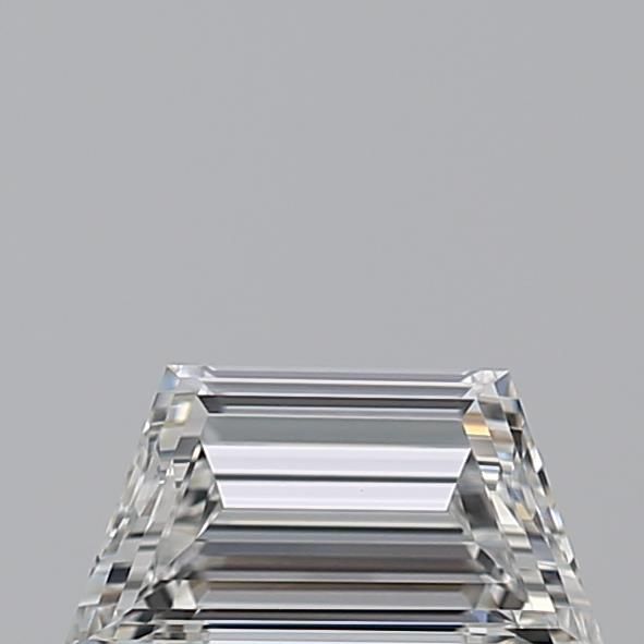 Diamante Naturale Taglio Trapezio 0.45ct EX/EX F VVS2 - GIA - 6.64x3.54x2.25mm