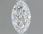 Diamante Naturale Taglio Marquise 0.3ct EX/VG D VVS2 - GIA - 6.45x3.52x2.21mm