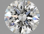 Diamante Naturale Taglio Brillante 1.06ct 3EX F VS2 - GIA - 6.5x6.47x4.08mm