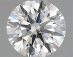 Diamante Naturale Taglio Brillante 0.5ct 3EX H VS1 - GIA - 5.07x5.09x3.17mm