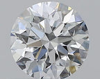 Diamante Taglio Brillante 0.36ct EX/EX/VG D VVS1 - GIA - 4.53x4.55x2.84mm