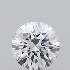 Diamante Naturale Taglio Brillante 0.22ct 3EX F VS2 - GIA - 3.87x3.89x2.4mm