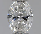 Diamante Naturale Taglio Ovale 0.3ct VG/VG E VVS1 - GIA - 5.36x3.8x2.26mm