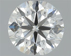 Diamante Naturale Taglio Brillante 0.5ct 3EX F VVS2 - IGI - 5.0x5.03x3.19mm