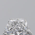 Diamante Naturale Taglio Trapezio 0.5ct G/EX D VVS1 - GIA - 7.41x3.96x2.56mm