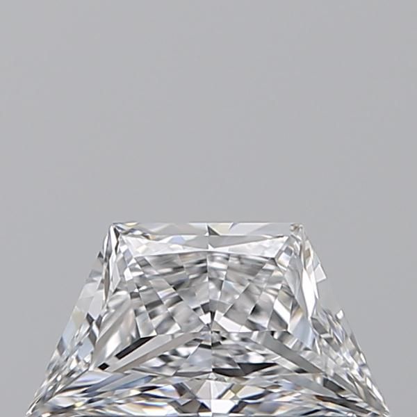 Diamante Naturale Taglio Trapezio 0.5ct G/EX D VVS1 - GIA - 7.41x3.96x2.56mm
