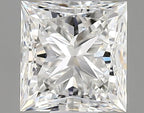 Diamante Naturale Taglio Princess 0.5ct VG/EX G VVS1 - GIA - 4.25x4.09x3.08mm
