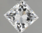 Diamante Naturale Taglio Princess 0.3ct G/EX E VS1 - GIA - 3.61x3.61x2.69mm