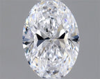 Diamante Naturale Taglio Ovale 0.4ct VG/EX D VVS2 - GIA - 5.87x4.09x2.56mm