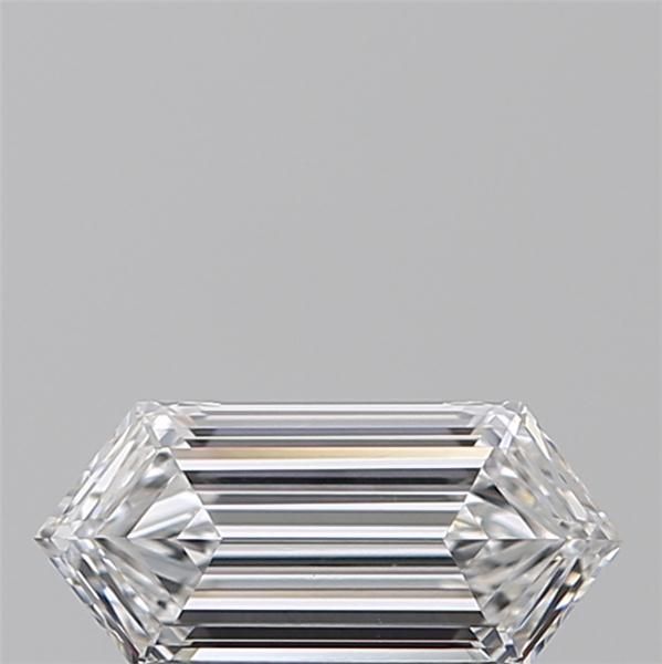 Diamante Naturale Taglio Esagonale 0.5ct EX/EX D VS1 - GIA - 7.82x3.62x2.07mm