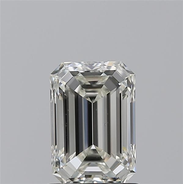 Diamante Naturale Taglio Smeraldo 1.3ct VG/EX J VS1 - GIA - 7.56x5.21x3.48mm
