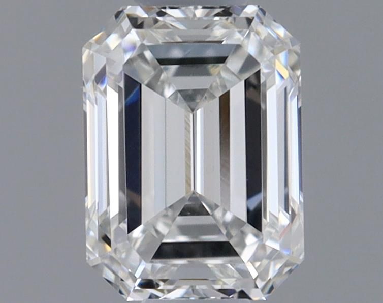 Diamante Naturale Taglio Smeraldo 0.37ct VG/VG F VVS2 - GIA - 4.64x3.43x2.38mm